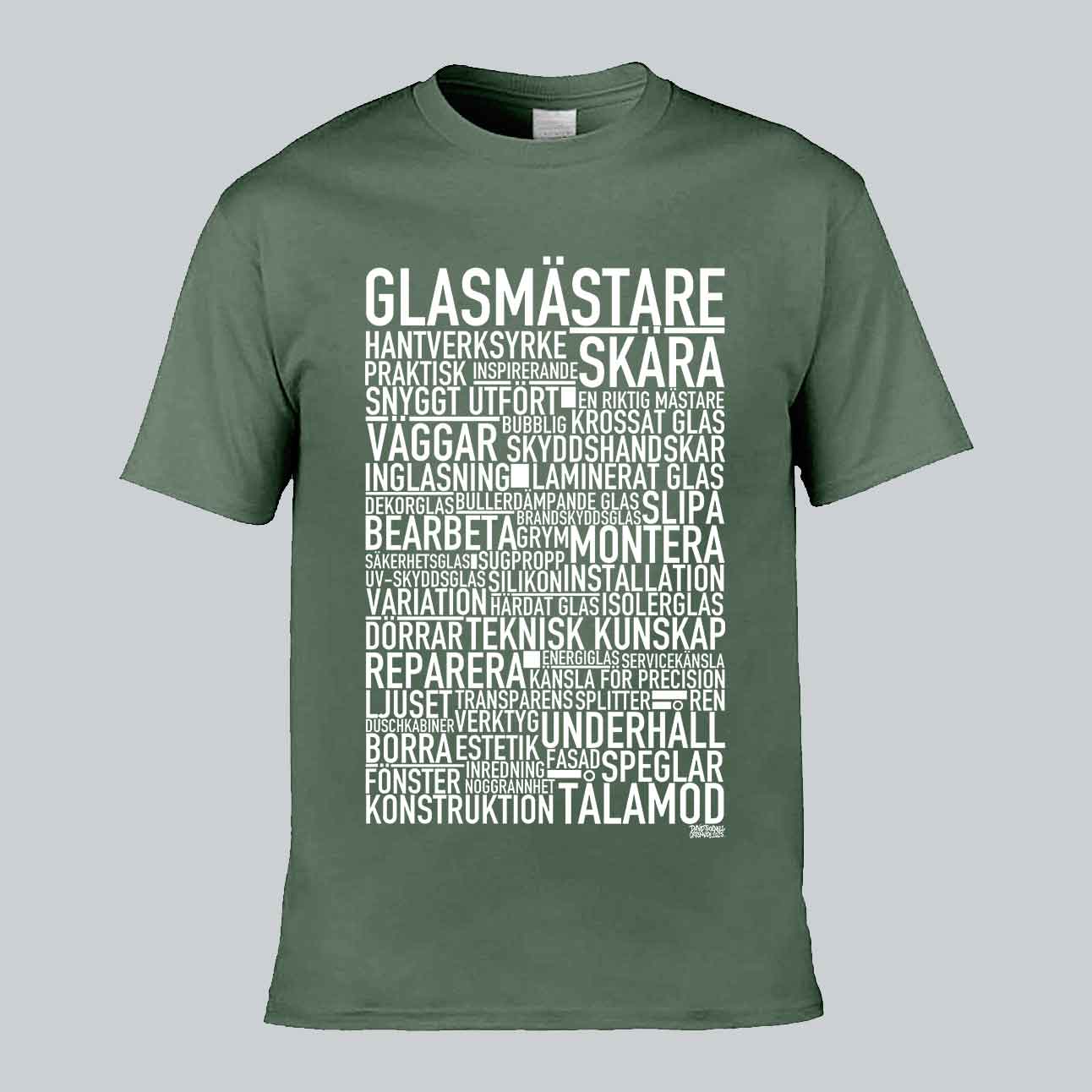 Glasmästare Text T-shirt