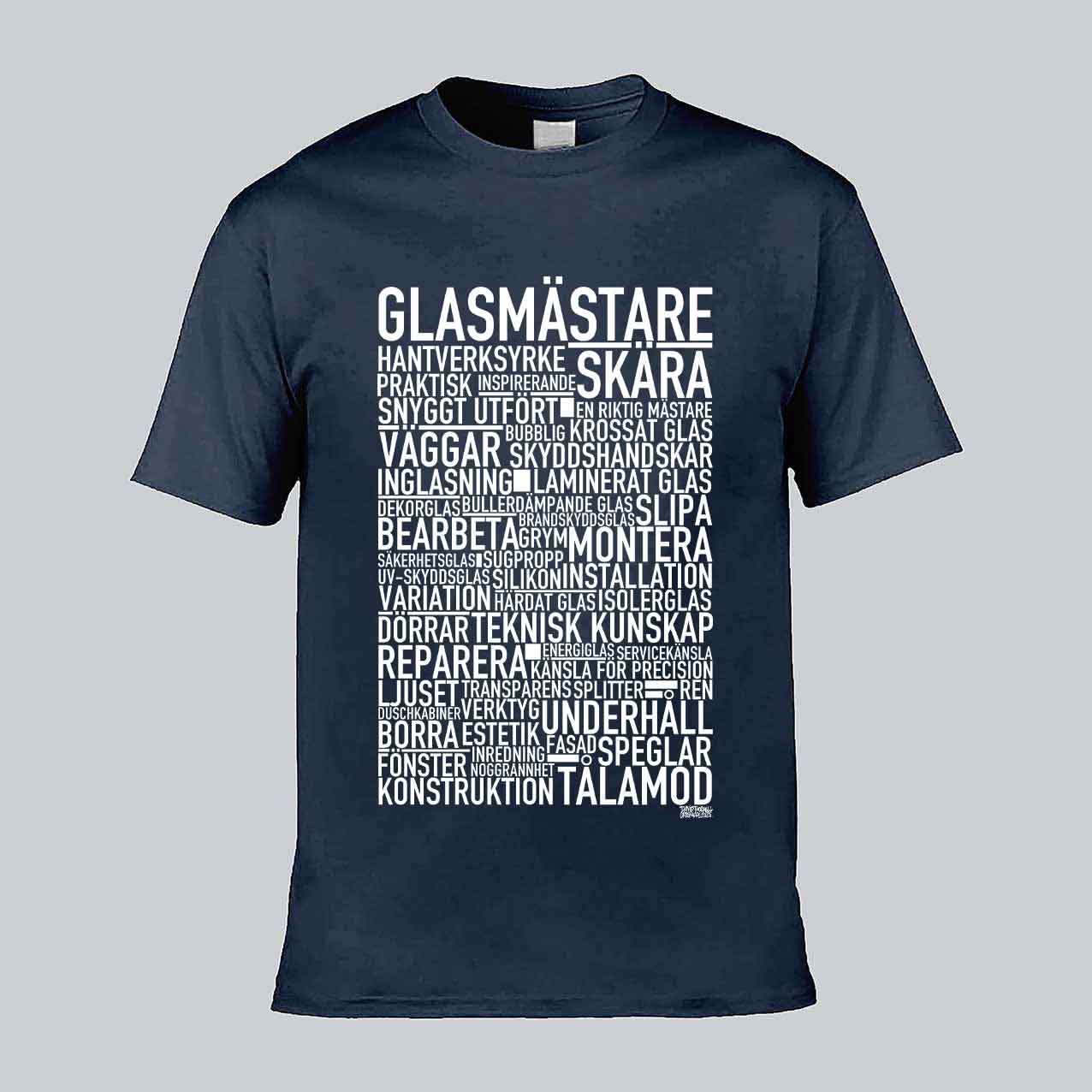 Glasmästare Text T-shirt