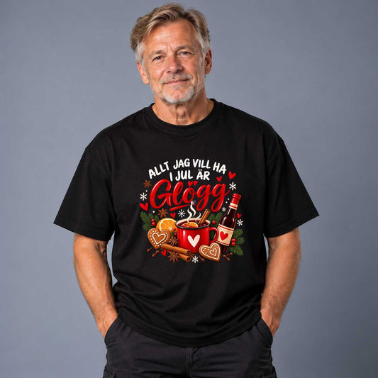 Allt Jag Vill Ha Är Glögg T-shirt