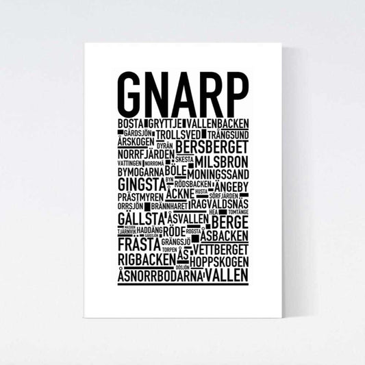 Gnarp Text Poster