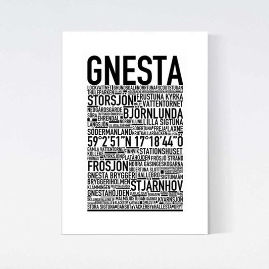 Gnesta Text Poster