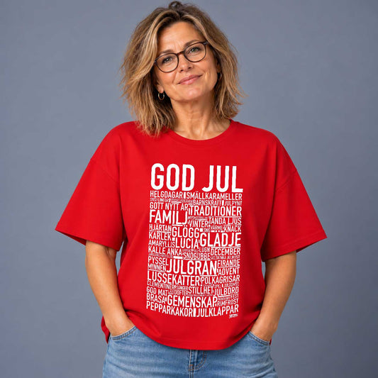 God Jul 2026 Text T-shirt