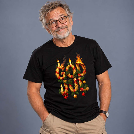 Det Brinner God Jul T-shirt