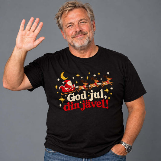 God Jul Din Jävel T-shirt