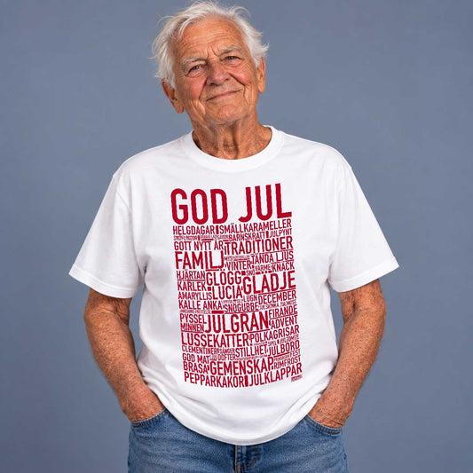 God Jul 2026 Text T-shirt