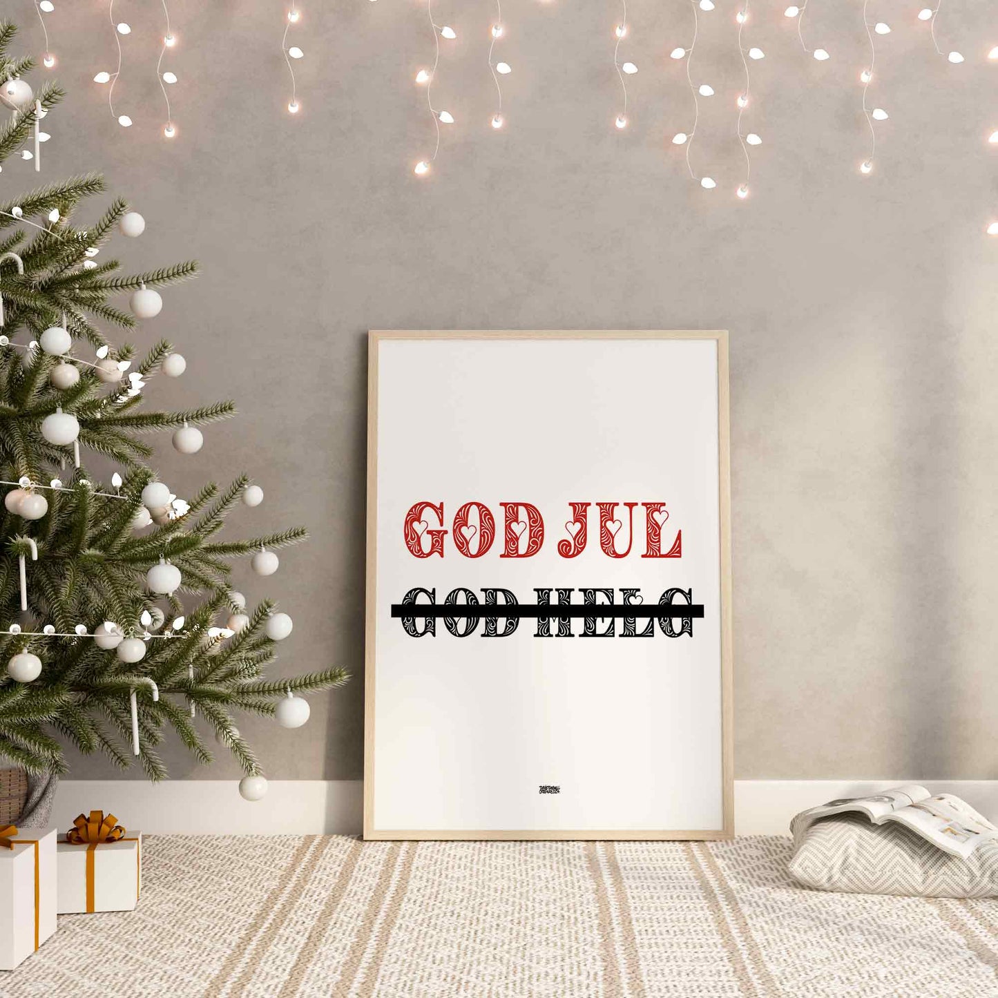 God Jul God Helg Poster