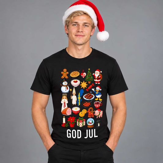 Svenska Julklassiker God Jul T-shirt