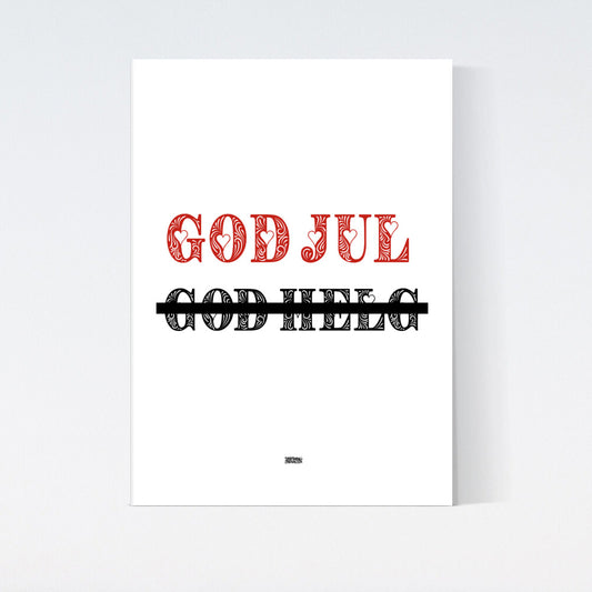 God Jul God Helg Poster