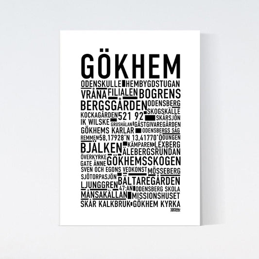 Gökhem Text Poster