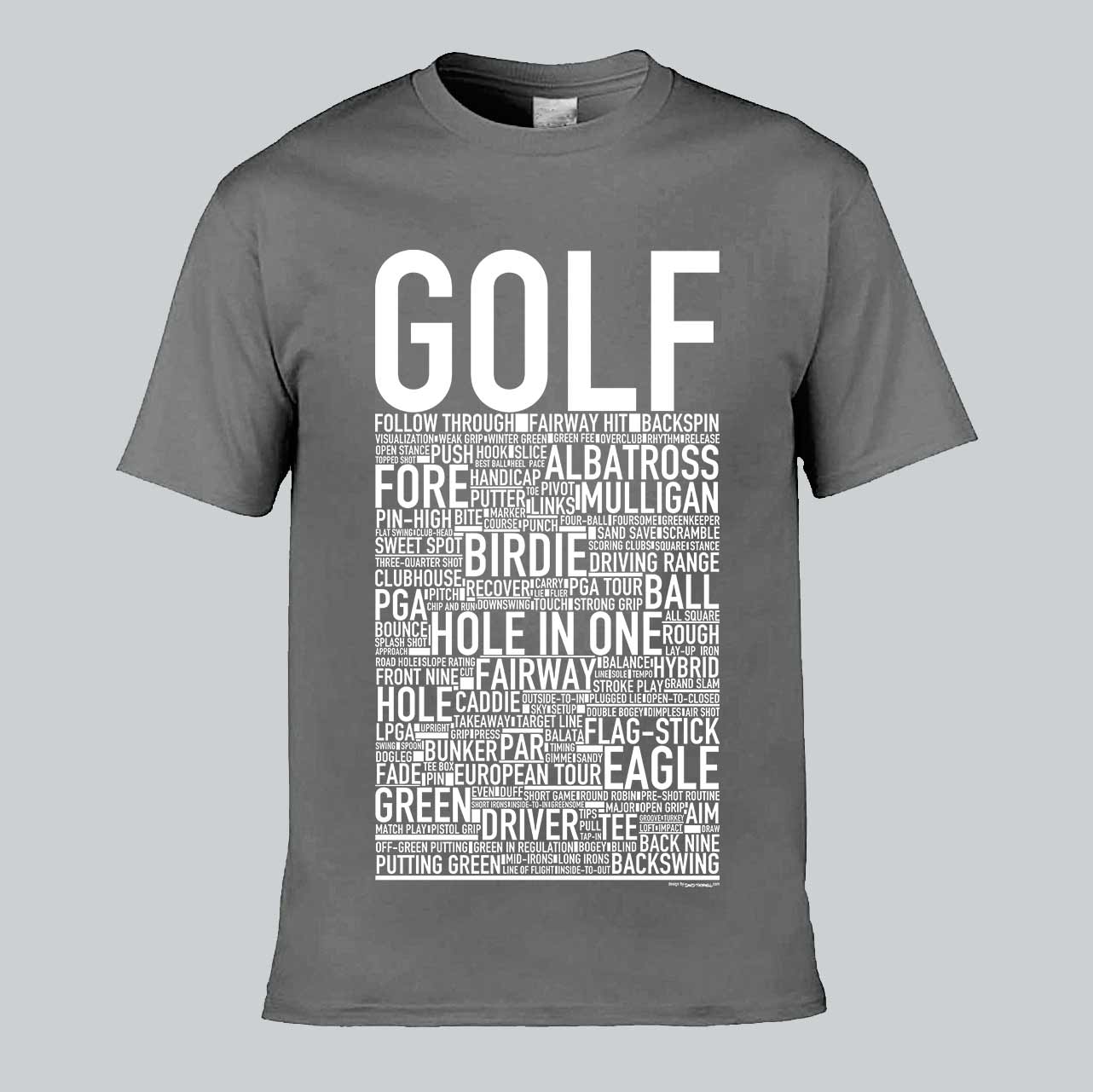 Golf Text T-shirt