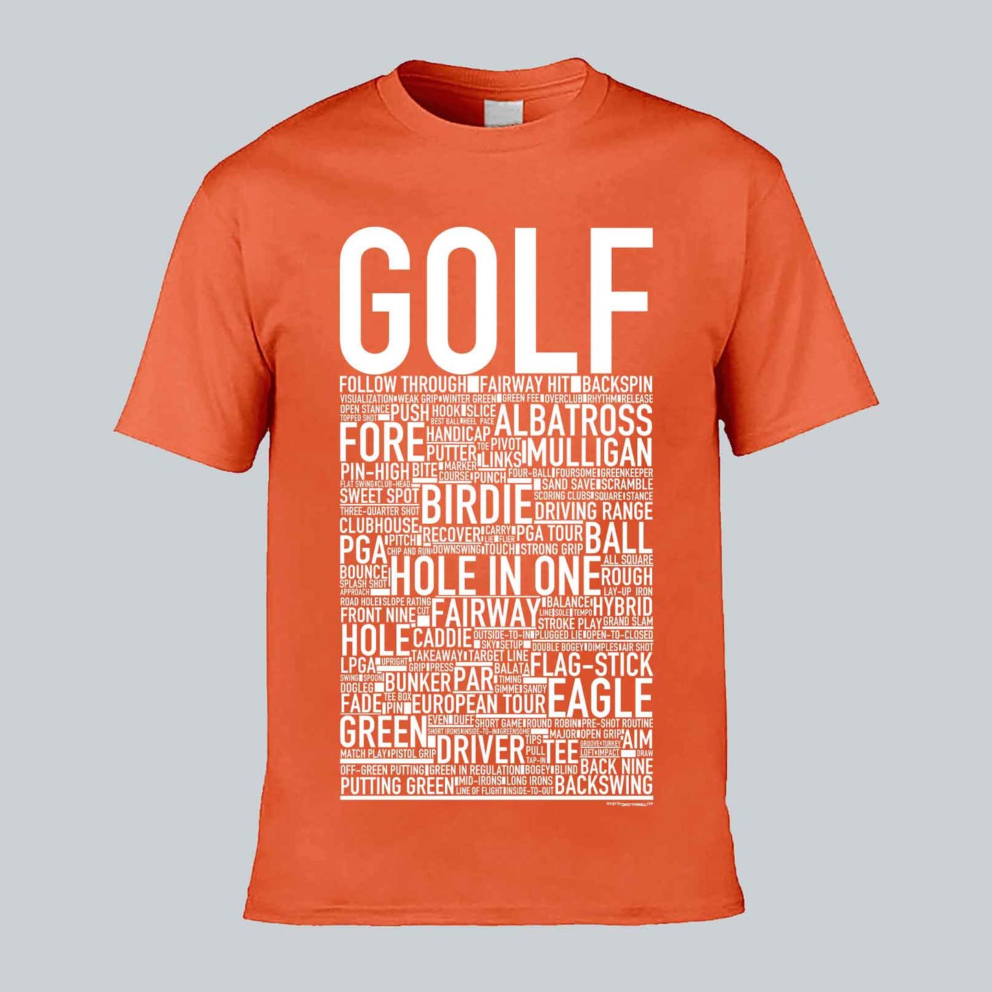 Golf Text T-shirt