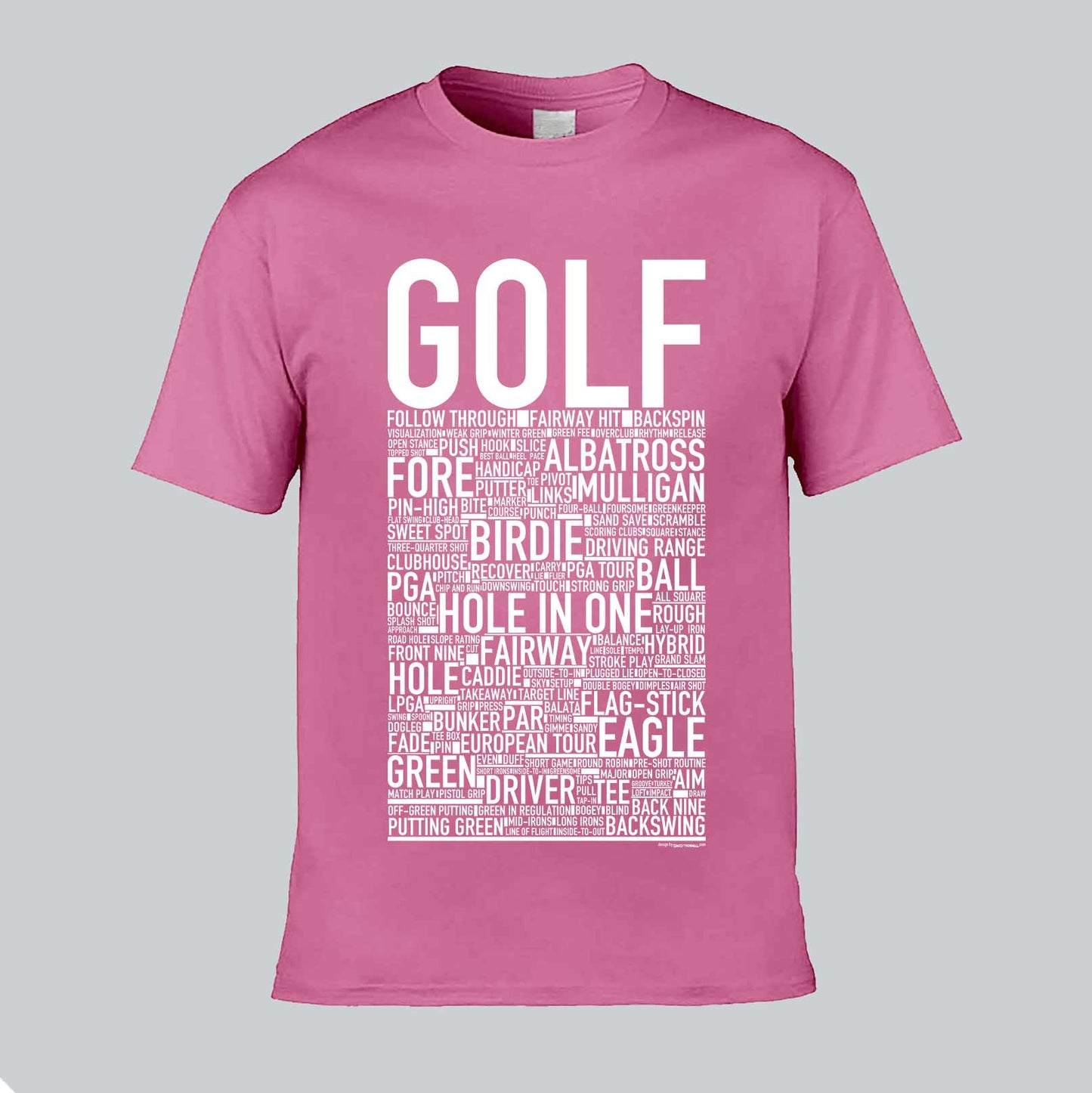 Golf Text T-shirt