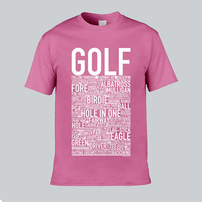Golf Text T-shirt