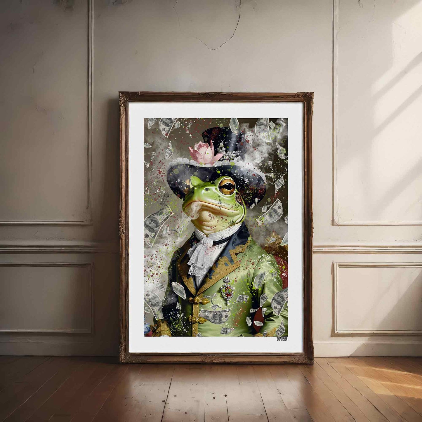 Royal Frog Poster