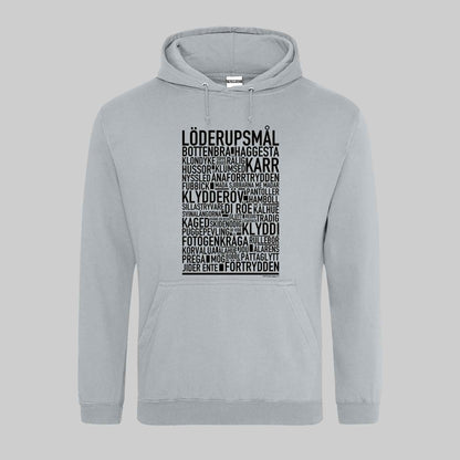 Mullsjömål Dialekt Text Hoodie