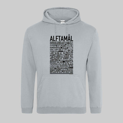 Alftamål Dialekt Text Hoodie