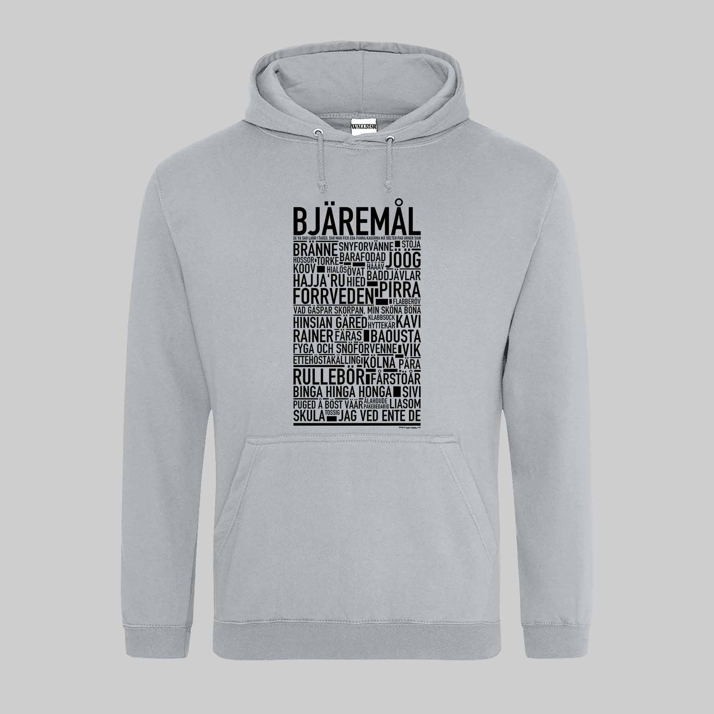 Bjäremål Dialekt Text Hoodie