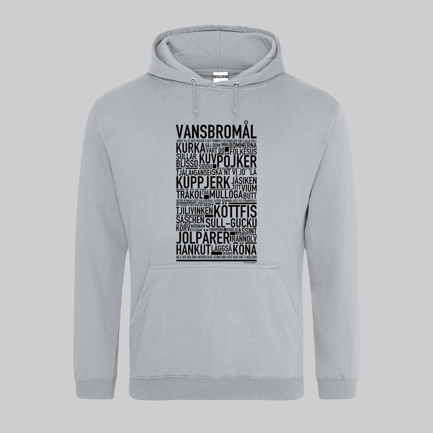 Vansbromål Dialekt Text Hoodie