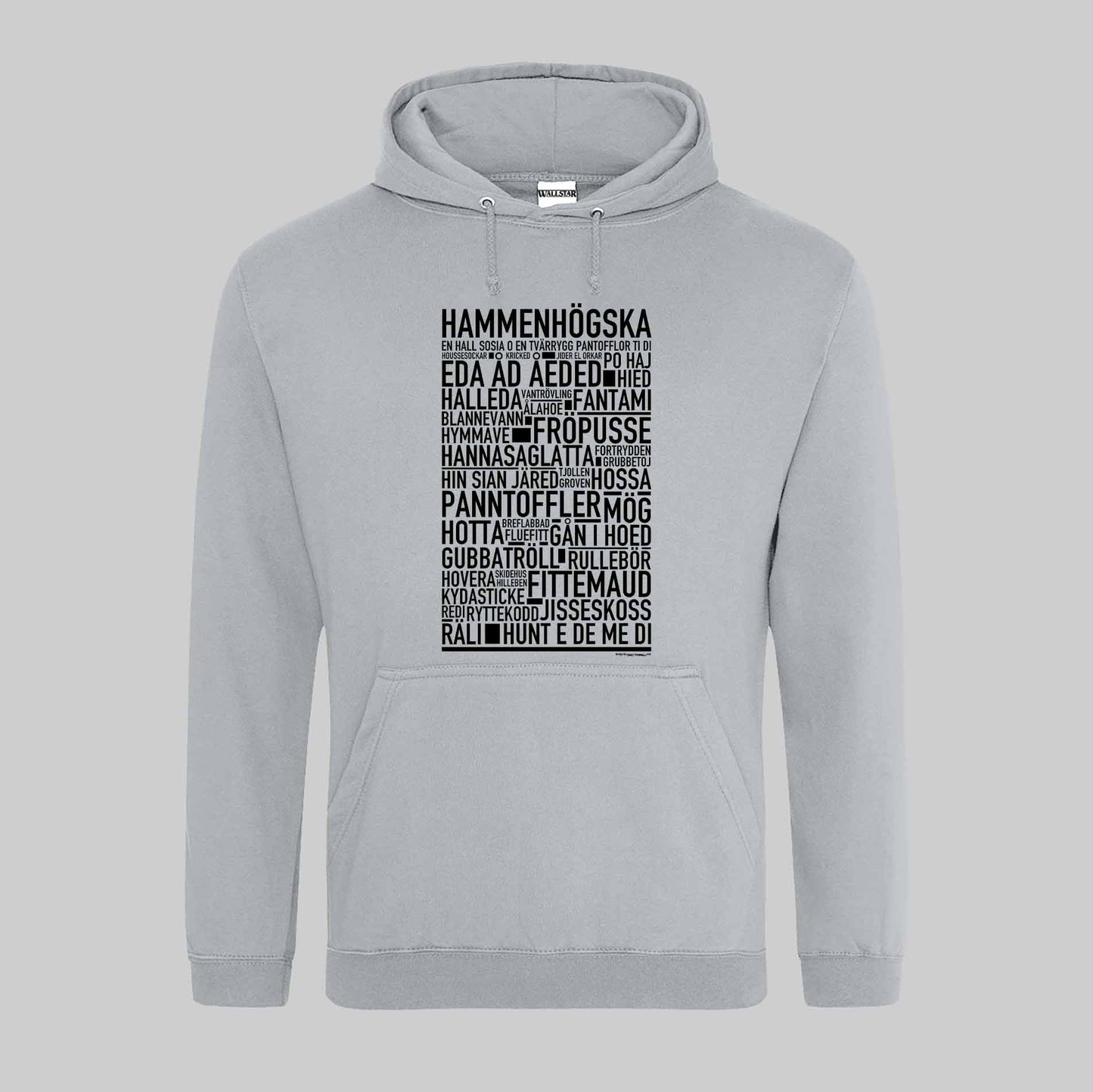 Hammenhögska Dialekt Text Hoodie