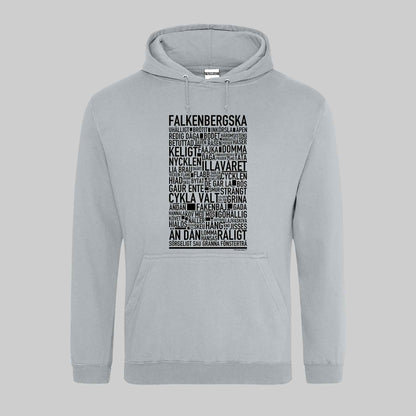 Falkenbergska Dialekt Text Hoodie