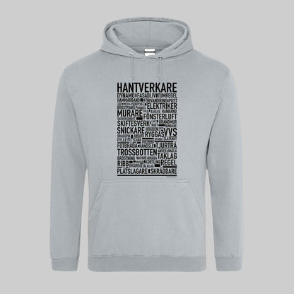 Hantverkare Text Hoodie