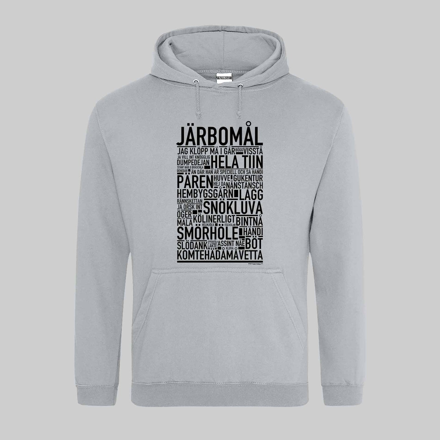 Järbomål Dialekt Text Hoodie