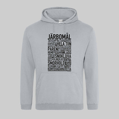 Järbomål Dialekt Text Hoodie