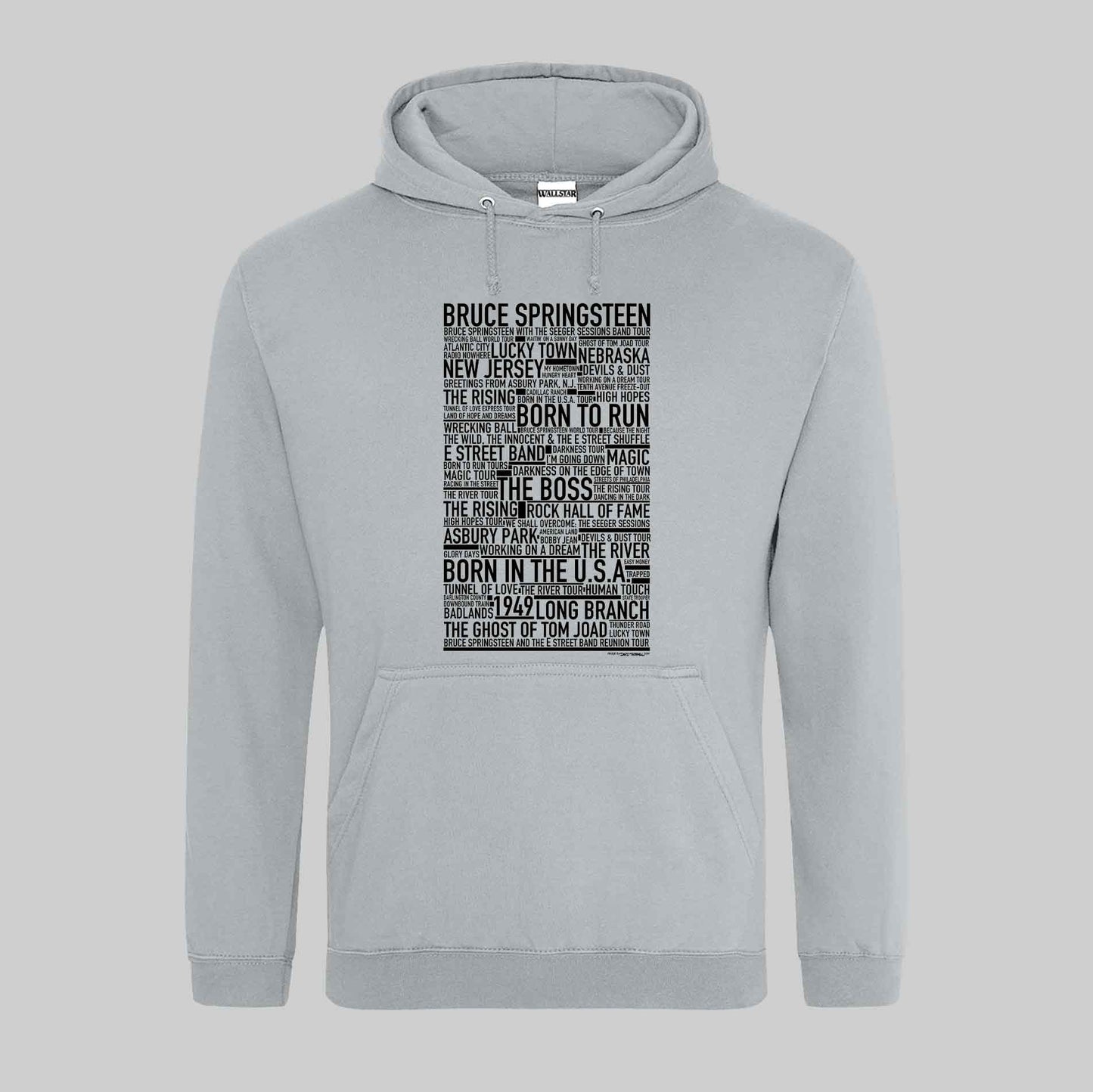 Bruce Springsteen Text Hoodie