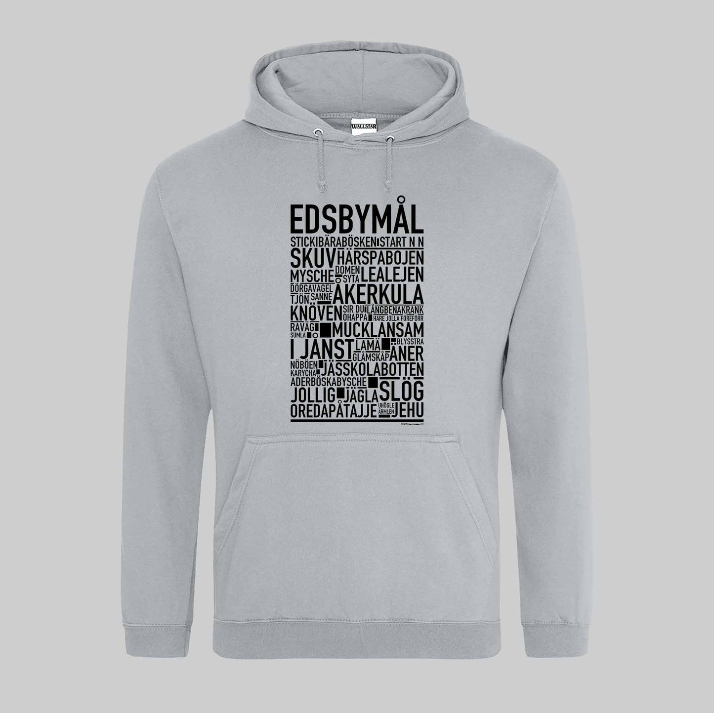 Edsbymål Dialekt Text Hoodie