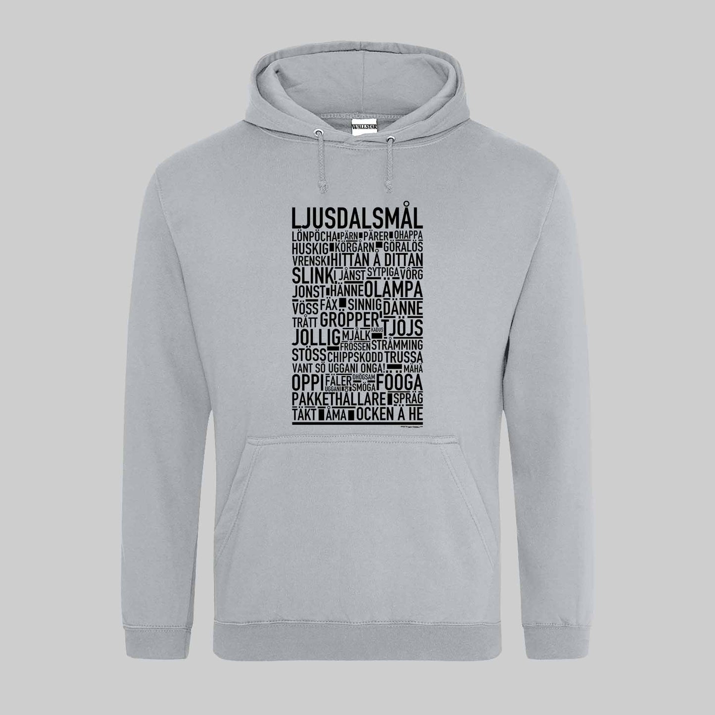 Ljusdalsmål Dialekt Text Hoodie