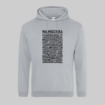 Malmbäckska Dialekt Text Hoodie