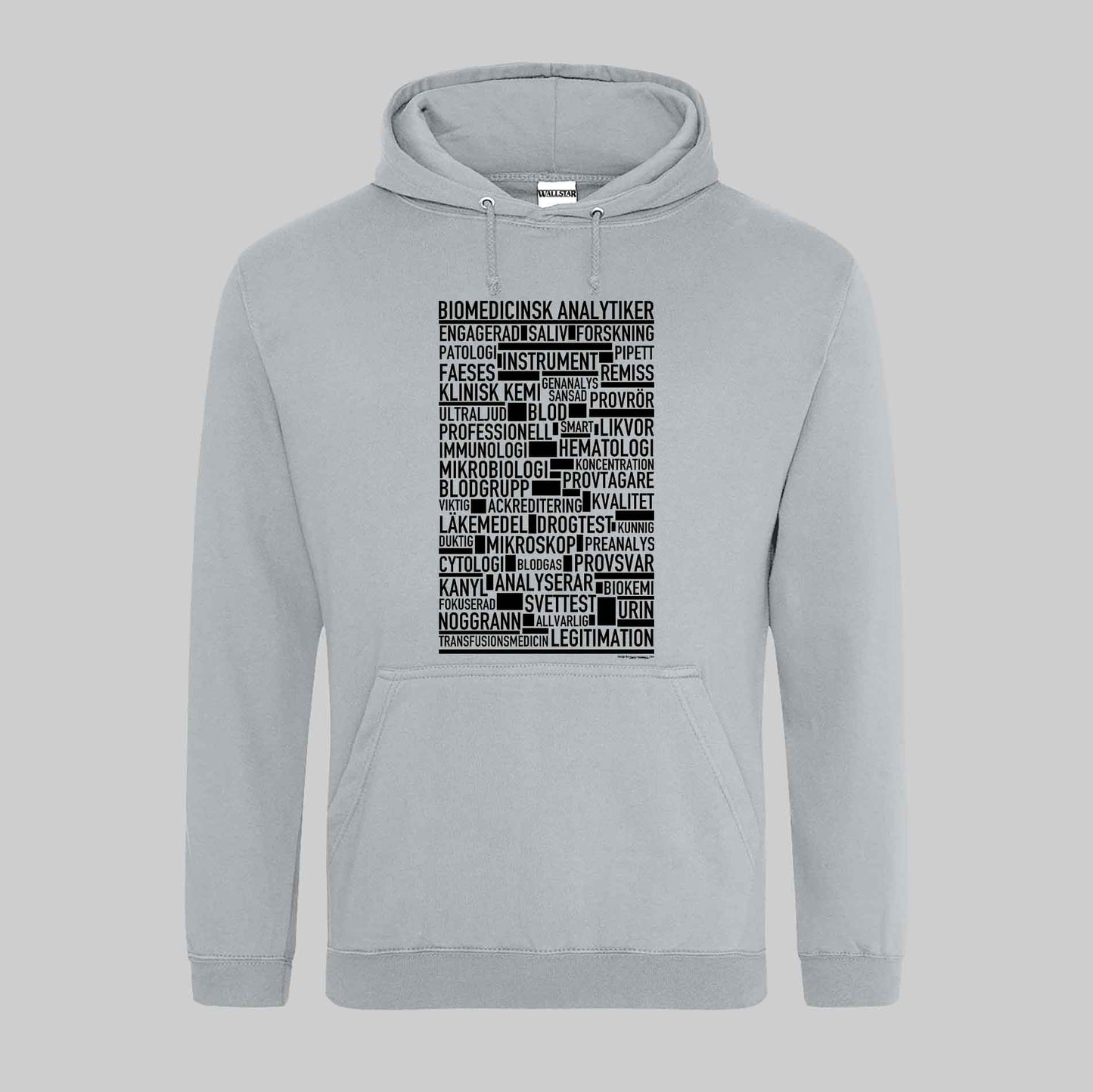 Biomedicinsk Analytiker Text Hoodie
