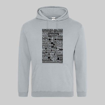 Biomedicinsk Analytiker Text Hoodie