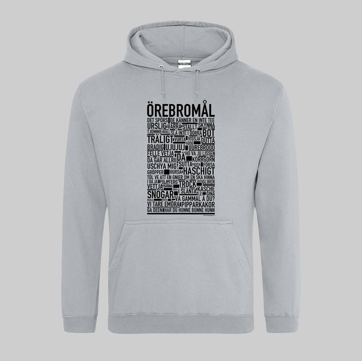 Örebromål Dialekt Text Hoodie