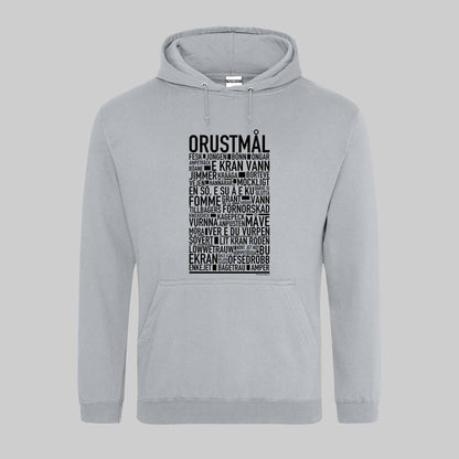 Orustmål Dialekt Text Hoodie