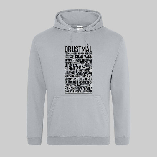 Orustmål Dialekt Text Hoodie