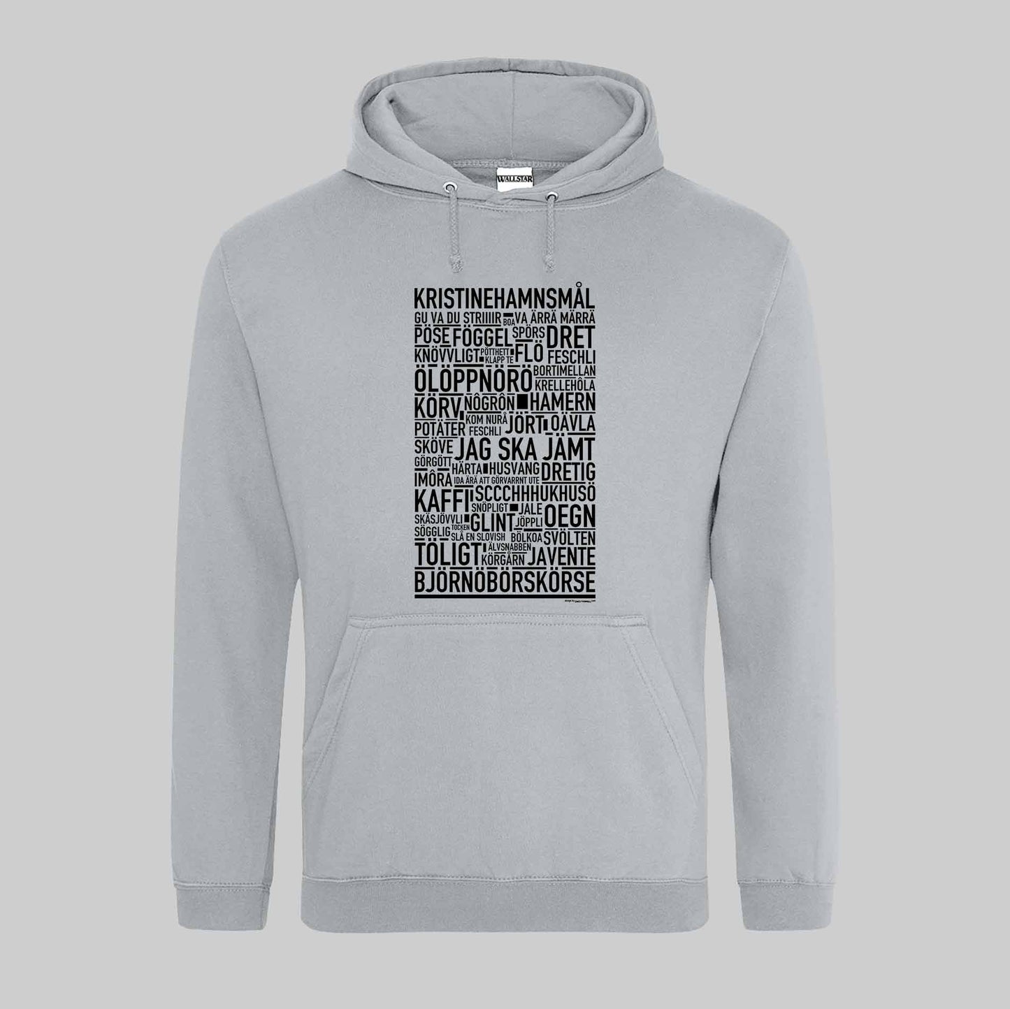 Kristinehamnsmål Dialekt Text Hoodie