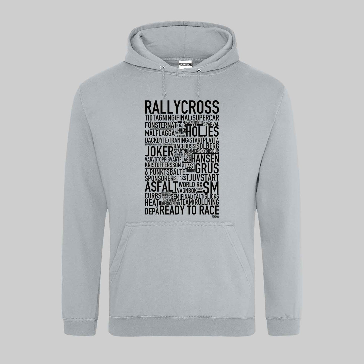 Rallycross Text Hoodie