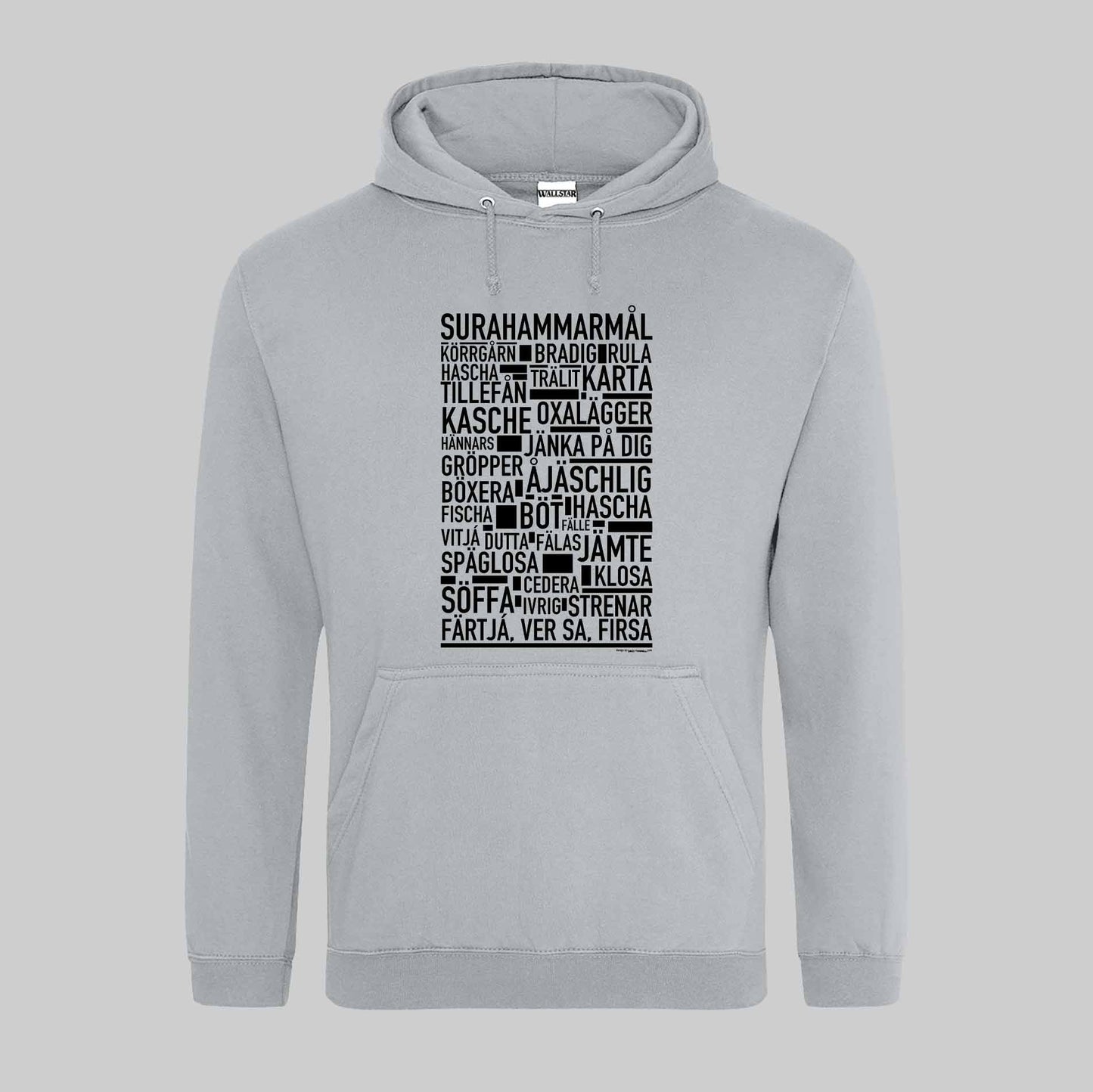 Surahammarmål Dialekt Text Hoodie