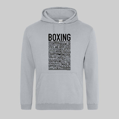 Boxing Text Hoodie