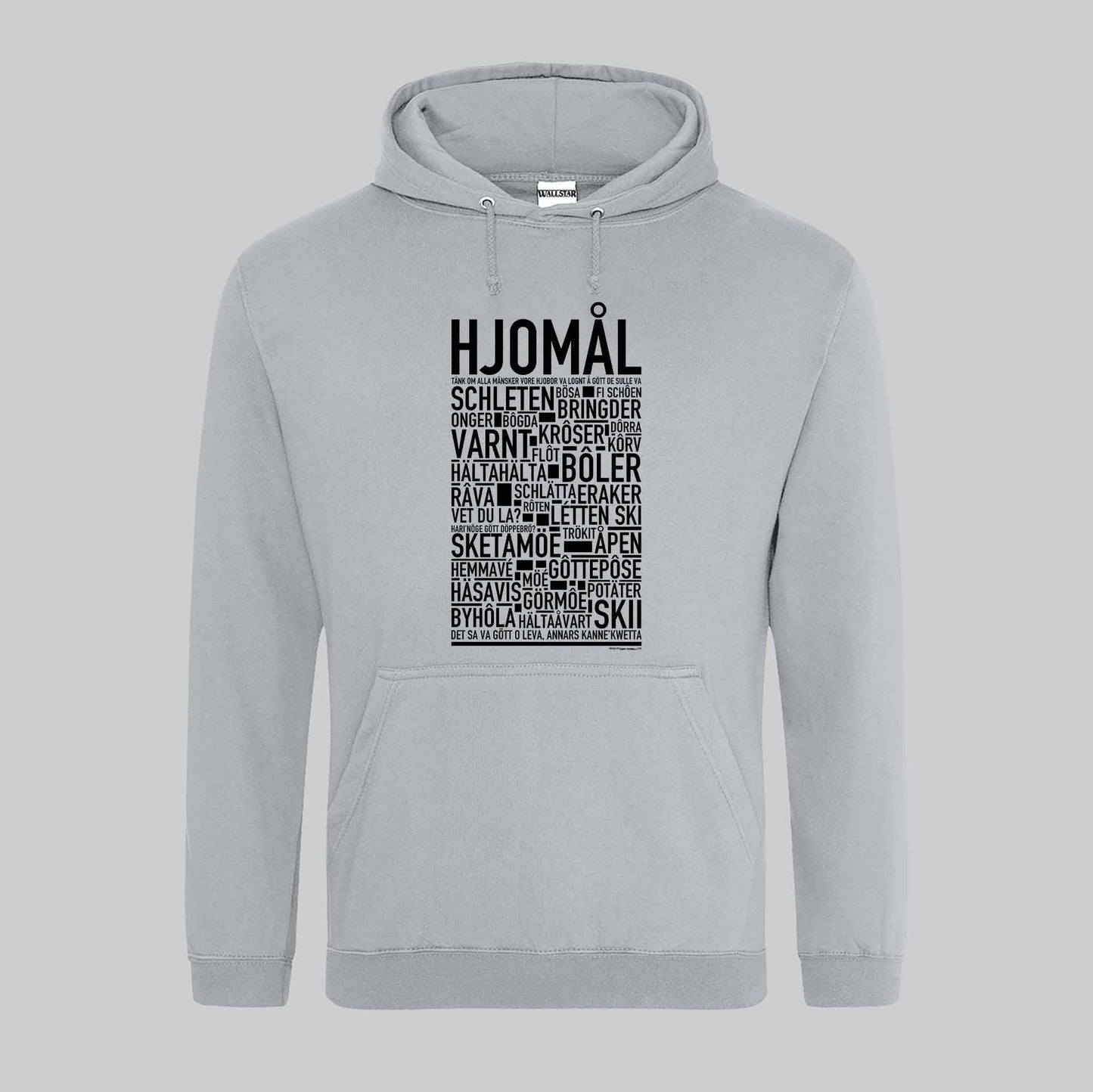 Hjomål Dialekt Text Hoodie