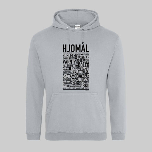 Hjomål Dialekt Text Hoodie
