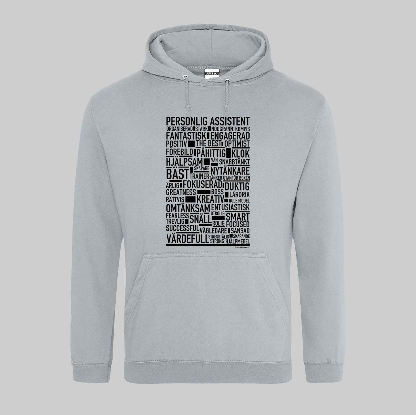 Personlig Assistent Text Hoodie