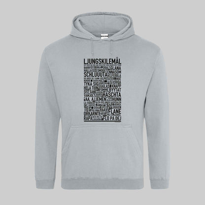 Ljungskilemål Dialekt Text Hoodie