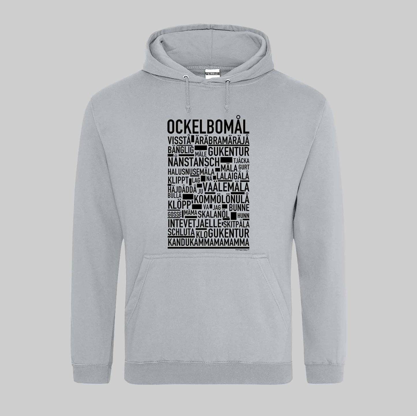 Ockelbomål Dialekt Text Hoodie