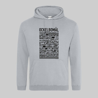 Ockelbomål Dialekt Text Hoodie