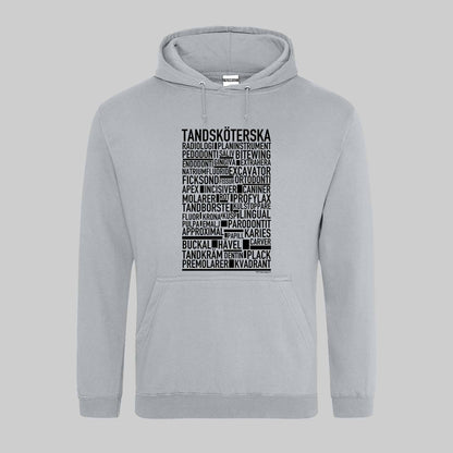Tandsköterska Text Hoodie