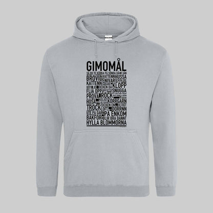 Gimomål Dialekt Text Hoodie