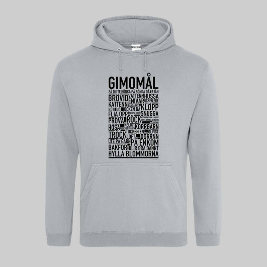 Gimomål Dialekt Text Hoodie