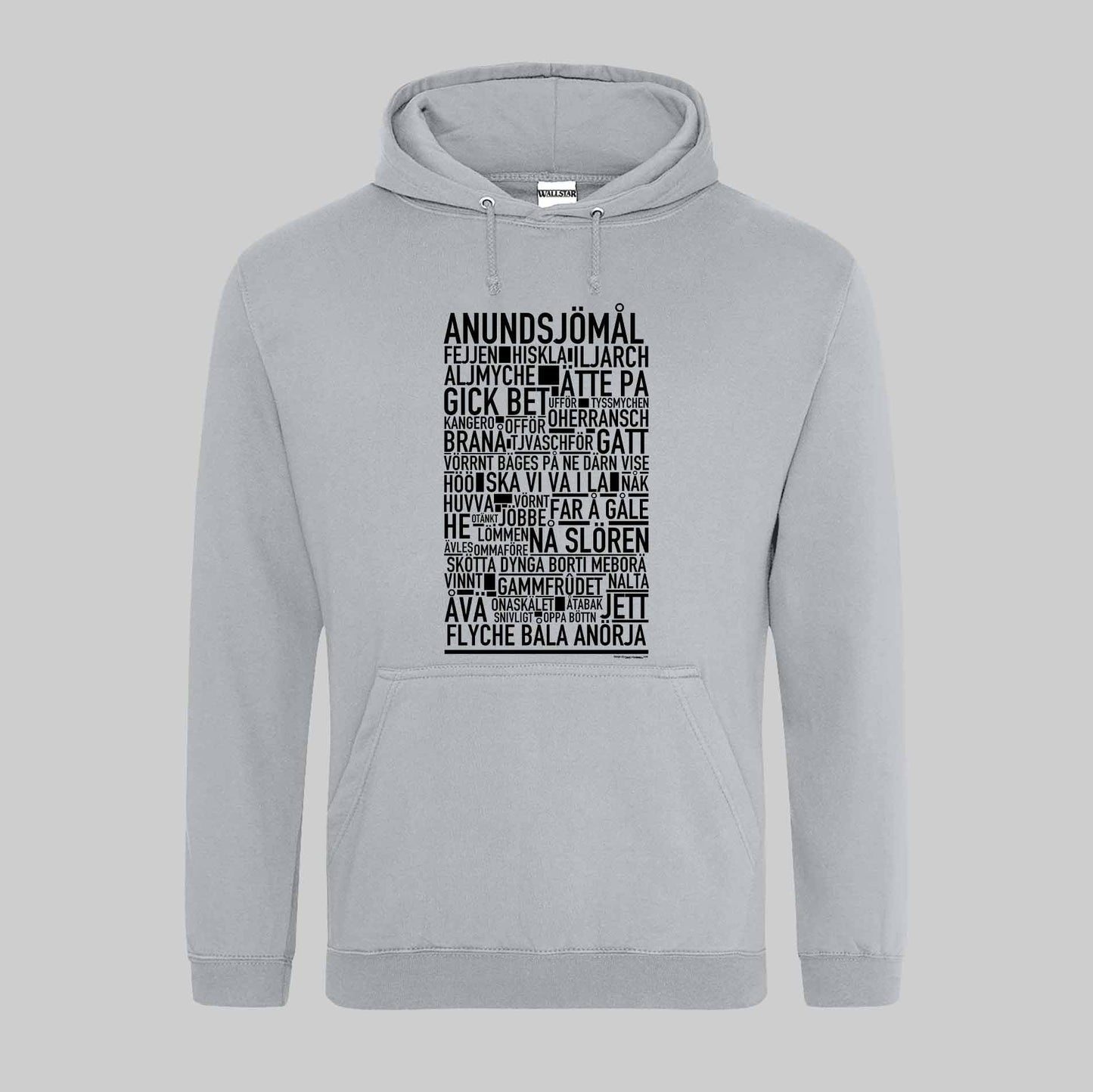 Anundsjömål Dialekt Text Hoodie
